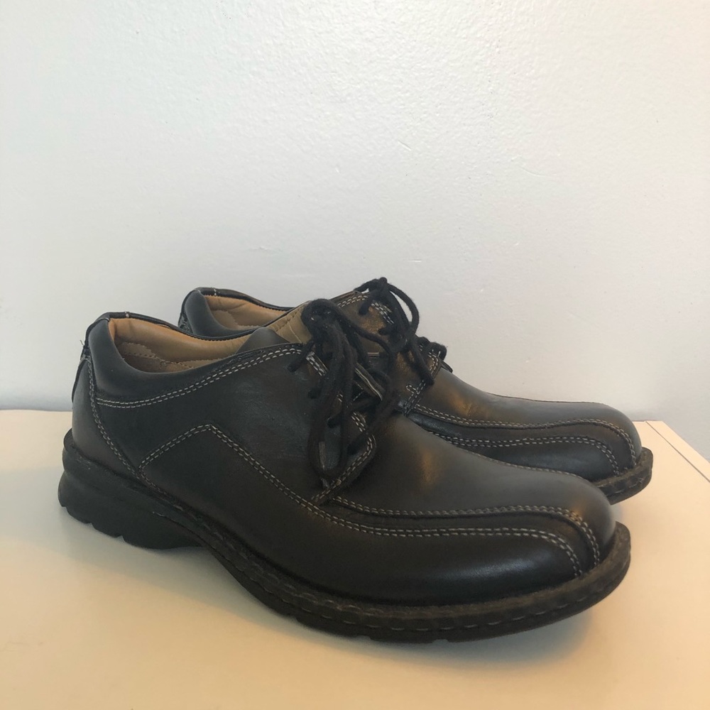 Dockers Men’s Black Leather Dress Shoe
